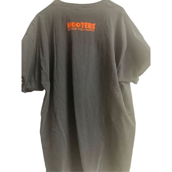 Fruit Of The Loom Hooters Men's Black Salt Lake City Short Sleeve T-Shirt 2XL - Picture 3 of 16